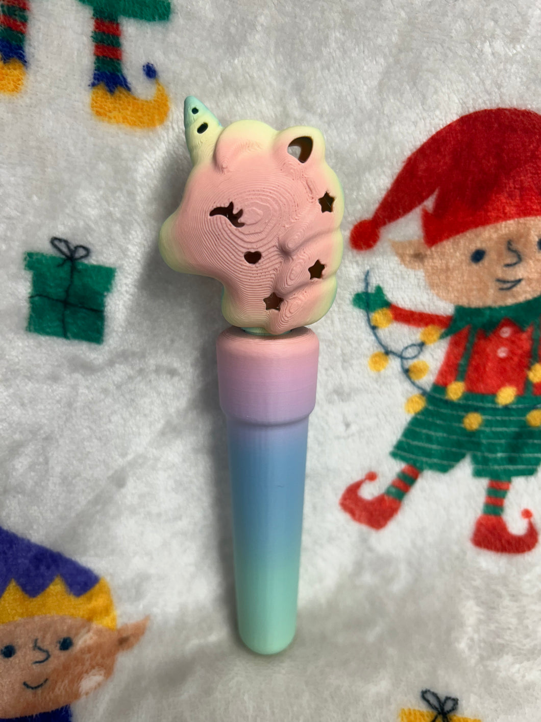 Baguette magique Licorne arc-en-ciel Magical Bath wand